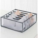 Ver imagem 2 de Colmeia Organizadora Gaveta Tela Nylon Respirável 32x32x12cm:cinza