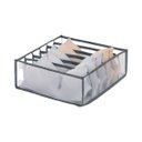 Ver imagem 1 de Colmeia Organizadora Gaveta Tela Nylon Respirável 32x32x12cm:cinza