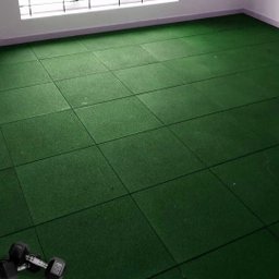 Piso de Borracha Impact Play 16mm - 0,50x0,50m - Verde - 3