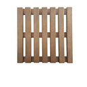 Ver imagem 2 de Suporte Vaso Quadrado 40cm Rodas de Polipropileno Preta