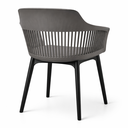 Ver mais imagens de Kit 4 Cadeiras Marcela Montreal em Polipropileno com Assento Estofado - Design Moderno com Conforto