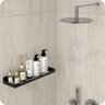 Porta Shampoo Suporte Organizador Banheiro Preto Fosco Elg - 7