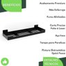 Porta Shampoo Suporte Organizador Banheiro Preto Fosco Elg - 5