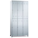 Ver imagem 1 de Armário Roupeiro de Aço Vestiário 6 Portas Locker