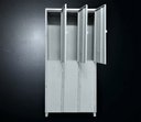 Ver imagem 3 de Armário Roupeiro de Aço Vestiário 6 Portas Locker
