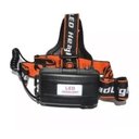 Ver imagem 3 de Lanterna de Cabeça Profissional Headlight com Zoom Ajustável 2 Baterias
