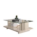 Ver imagem 3 de Mesa de Centro para Sala de Estar Retangular Frizz Branco