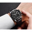 Ver imagem 3 de Relógio Lige 0002 Masculino À Prova D' Água Aço Preto