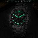 Ver imagem 4 de Relógio Lige 0002 Masculino À Prova D' Água Aço Preto