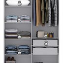 Ver imagem 4 de Guarda Roupa 4 Portas Paris Espresso Móveis Branco