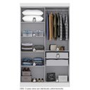 Ver imagem 4 de Guarda Roupa 4 Portas Paris Espresso Móveis