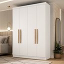 Ver imagem 1 de Guarda Roupa 4 Portas Paris Espresso Móveis