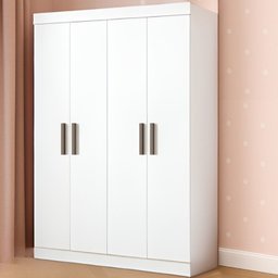 Guarda Roupa 4 Portas Paris Espresso Móveis - 8 Guarda Roupa 4 Portas Paris Espresso Móveis - 8