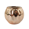 Vaso Rose Gold Gota 7x9x9cm Vasinho Cachepot Redondo - 1
