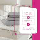 Ver imagem 3 de Kit Cama Dos Sonhos Casa Dona 5 Peças Pillow com Lençol e 4 Travesseiros Casa Dona