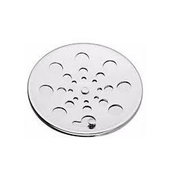 Tampa Ralo Grelha Quadrado 15x15cm Inox Função Abre / Fecha:Cromado Cromado - 1