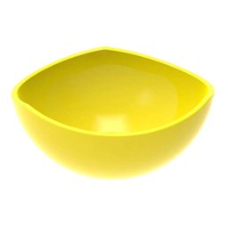 48 Potes de Sobremesa Doces Amarelo Plástico 265ml Hotel Restaurante Buffet Trio Crippa - 2