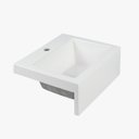 Ver imagem 3 de Cuba de Apoio Mármore Sintético Tóquio Móveis Bosi