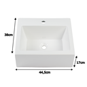 Ver imagem 6 de Cuba de Apoio Mármore Sintético Tóquio Móveis Bosi