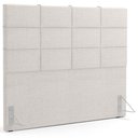Ver imagem 1 de Cabeceira Cama Box Queen 160 cm Roma W01 Linho Champagne - Lyam Decor