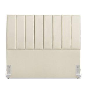 Cabeceira Estofada Carla 140 Corino Bege