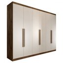 Ver imagem 3 de Guarda-roupa Casal Madalena 6 Portas 6 Gavetas 100% Mdf - Panorama Móveis