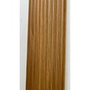 Ver imagem 1 de Painel Ripado Interno em Wpc 2,90m X 12cm Cor Amadeirado