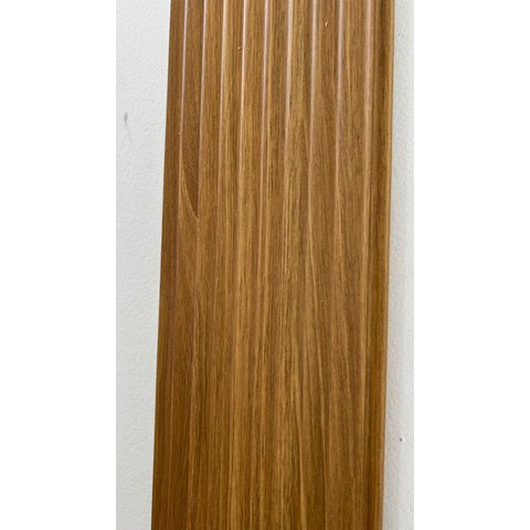 Painel Ripado Interno em Wpc 2,90m X 12cm Cor Amadeirado