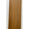 Painel Ripado Interno em Wpc 2,90m X 12cm Cor Amadeirado - 1