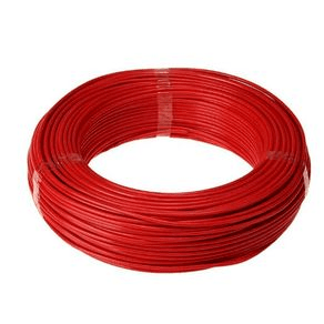 Cabo PP 2x050mm2 Colorido Sem/Alma PVC Immediate Vermelho