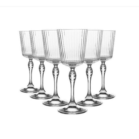 Jogo 6 Taças Coquetel America 20s Bormioli Rocco