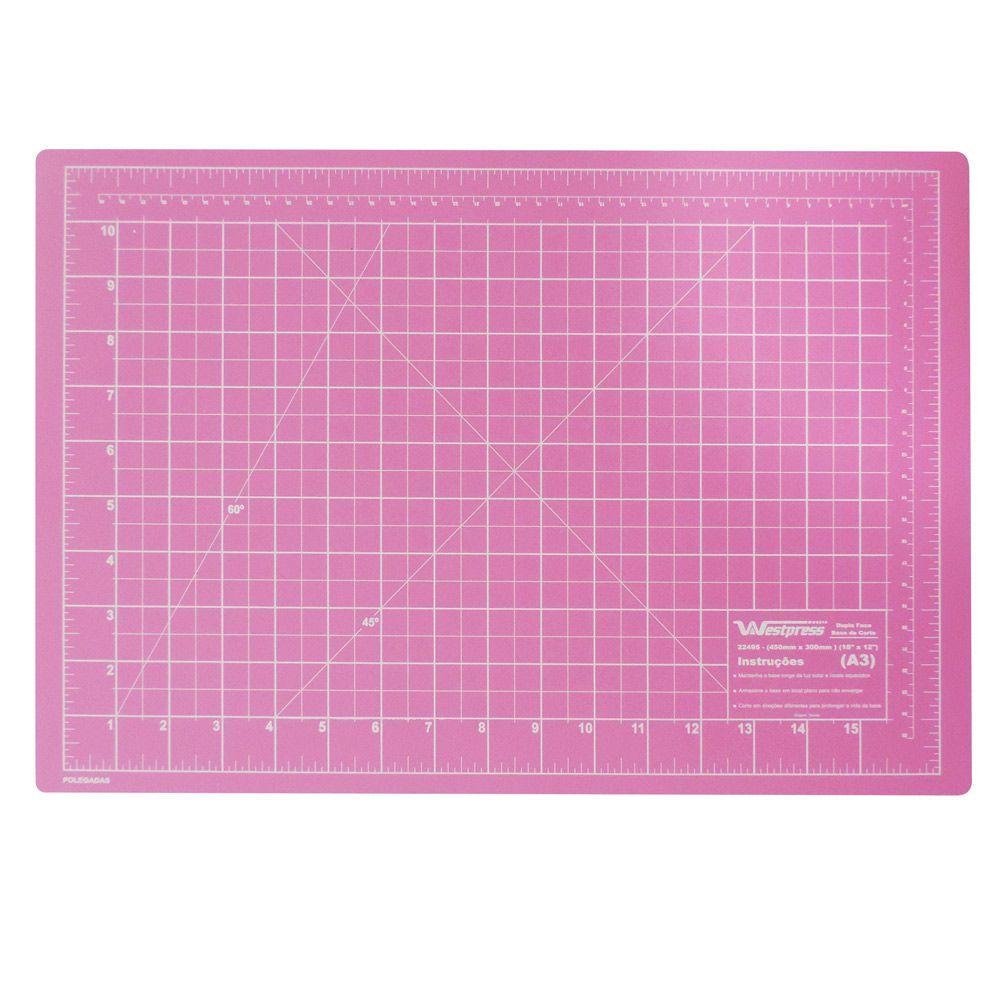 Base P/ Corte de Tecidos Patchwork e Scrapbook 45x30 - 1