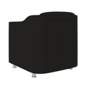 Ver imagem 4 de Kit 2 Poltrona Decorativa para Sala, Escritorio, Recepção Tila Suede Preto