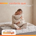 Ver imagem 7 de Bicama Box Solteiro com Auxiliar e Colchão Double Face 100% D33 Eden 88x188x50cm Herval