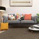 Ver imagem 3 de Kit 4 Almofadas Cheias 40cm X 40cm Decorativas Estampadas Digital Sala Sofá Quarto Tropical