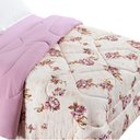 Ver imagem 4 de Edredom Super King 100% Algodão Malha Penteada Dupla Face Quality:Floral Rosê