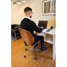 Cadeira Escritório Office Decorativa em Corino Porto - 8