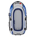 Ver imagem 5 de Bote Barco Caiaque Inflavel 2 Pessoas Reforçado Remo Inflador Pesca Praia Passeio Verao Iate Lancha