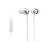 Fone de Ouvido Sony Mdr Ex110ap com Microfone - Branco - 3