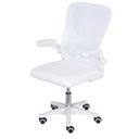 Ver imagem 1 de Cadeira Escritório Giratória Nr-17 Diretor Bogotá Or Design Tela Mesh Branca Base Rodízio Nylon