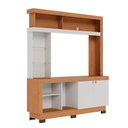 Ver imagem 3 de Estante Home Theater para Tv até 50" 2 Portas Valença Freijó Off White