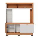 Ver imagem 2 de Estante Home Theater para Tv até 50" 2 Portas Valença Freijó Off White