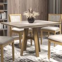 Ver imagem 3 de Mesa para Sala de Jantar Ágata 120x90cm 