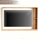 Ver imagem 2 de Estante Suspensa para TV até 50" 136cm Byhouse