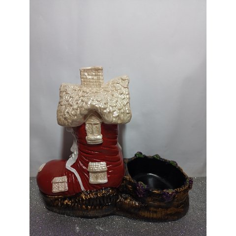 Porta Garrafa Bota Noel 21cm