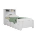 Ver imagem 1 de Cama Solteiro Invicta C/ 2 Gavetas Branco - Santos Andirá