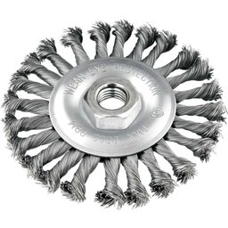 Escova circular torcida 4x1/2" rosca m14 12500rpm - 1
