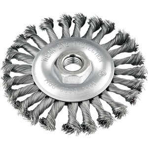 Escova circular torcida 4x1/2" rosca m14 12500rpm