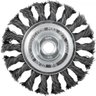 Escova circular torcida 4x1/2" rosca m14 12500rpm - 3