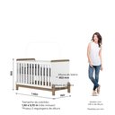 Ver imagem 7 de Berço Mini Cama Ternura Branco/jequitibá - Henn